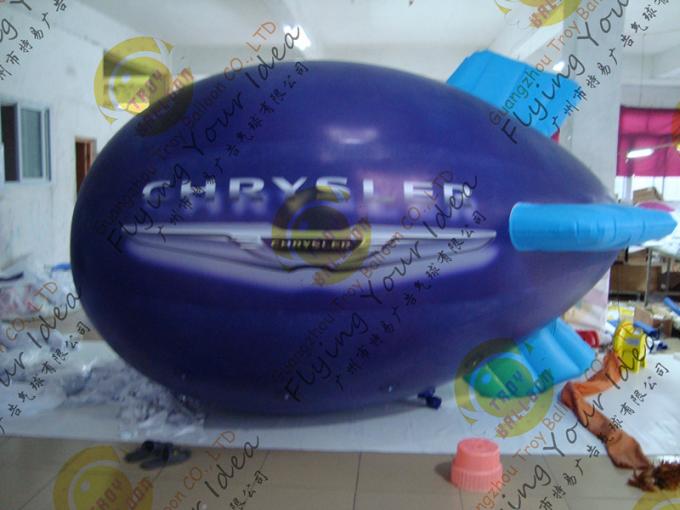 Custom Fireproof Helium Airship Large PVC for Outdoor Events