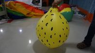 Durable Yellow 90cm Lemon Shaped Balloons With Digital Printing exporters