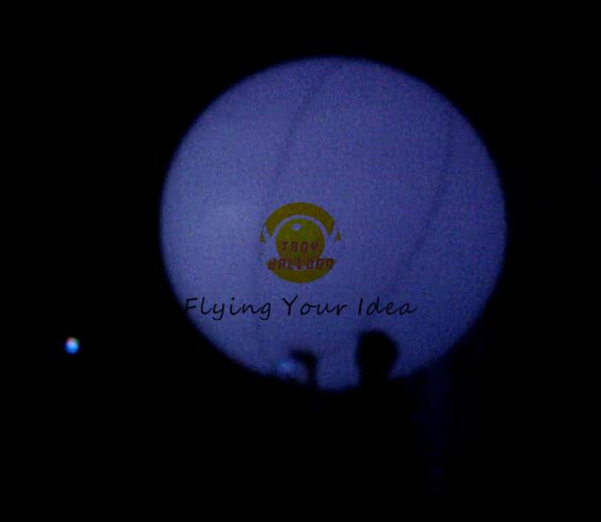 2m PVC Inflatable Advertising Lighting Balloon Crowded Throw For Celebration Day