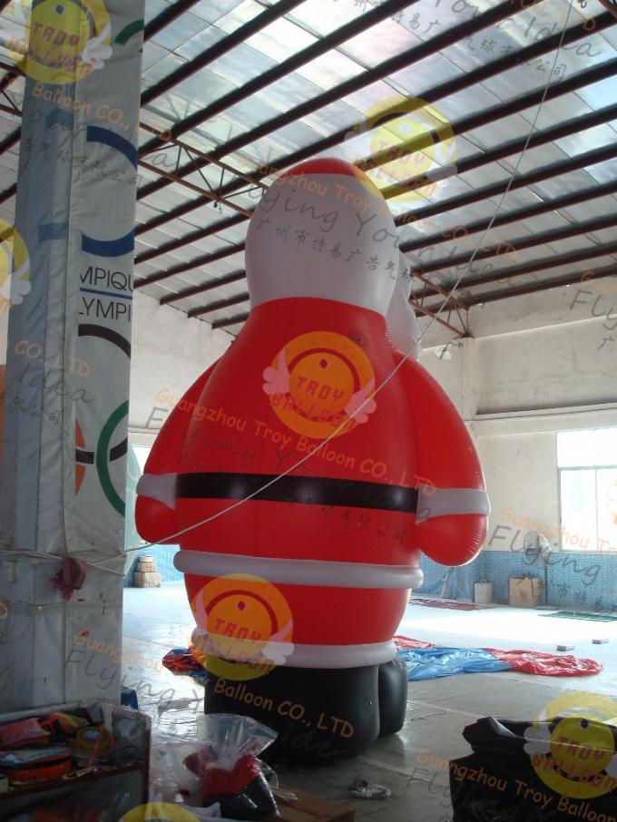 Giant Inflatable Balloon Santa Claus For Christmas Decoration