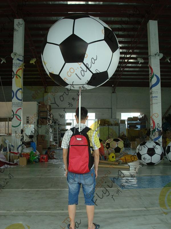 Backpack Promowalker Inflatables Inflatable Air Walker Balloons Backpack RGB Led For Christmas Promotion