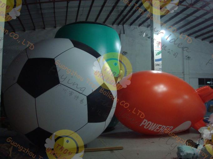 Inflatable Advertising Sport Balloons Large Football Shape for Outdoor Events