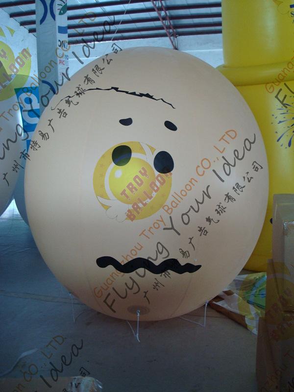 Big PVC Sealed Inflatable Advertising Balloon for Decoration 2m