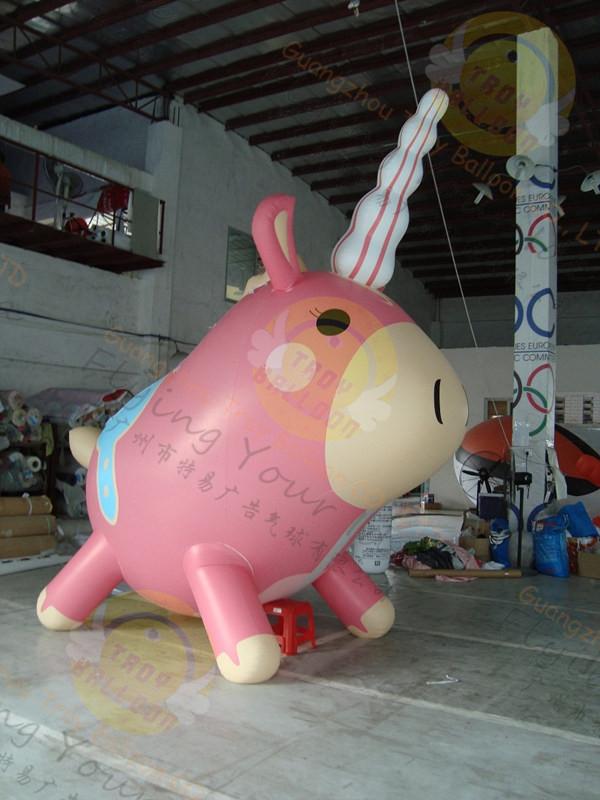 Decorative Inflatable Outdoor Advertising Balloons Fireproof Reusable