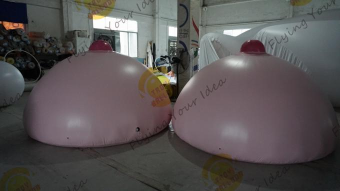 attractive pink Inflatable Product Replicas for New Year holiday celebrations