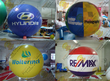 2.5m Thickness PVC Large Inflatable Balloons Fire Resistance For Outdoor Decorations