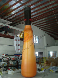 UV Protective PVC Tarpaulin Inflatable Bottle For Indoor Activities With Silk - Screen Printing