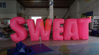 Sweat Characters Inflatable Product Replicas Silk Screen Printing Excellent Design
