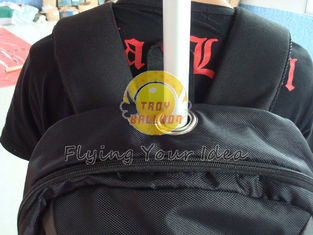 Fireproof Advertising Inflatable Backpack Balloon with Good Elastic for anniversary event