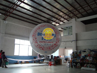 Filled helium sphere balloons with two sides digital printing for Outdoor advertising