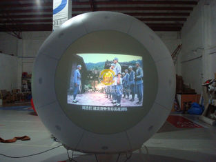 Giant 0.2mm PVC Projection Inflatable Helium Balloon for Political events