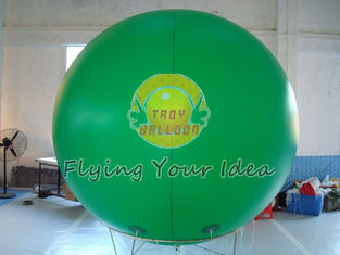 Giant Green Color PVC Inflatable Advertising Balloon Filled Helium Gas for Political event