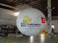 Bespoke Helium Inflatable Advertising Balloon , 0.18mm PVC Sealed Inflatable Sphere wholesalers