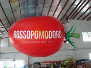 4m Long Plum Tomato Shaped Balloons For Haning / Pop Display / Event Show wholesalers