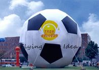 15m Attractive Inflatable Advertising Balloon With Football Shape For Party wholesalers