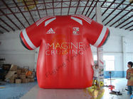 Beatiful Red Inflatable Marketing Products , Rental Inflatable Safety Suit exporters