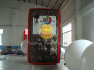 3.5*2*2m inflatable cube balloon with six sides digital printing for Celebration day wholesalers