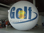 White Fireproof reusable inflatable advertising helium balloons for Sporting events wholesalers