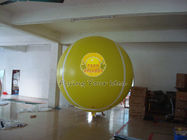 Yellow Full Digital Printed Sport Tennis Ball Balloons with 170mm Tether Points for Party wholesalers
