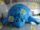 Digital Printing Blue Custom Shaped Balloons with Tortoise Shape made by 0.18mm PVC for Events SHA-16 factory