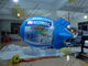 Big PVC Trade Show Helium Blimps Fire Resistant Durable Colorful