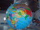 Custom 5m PVC Durable Inflatable Globe Ball Helium For Tade Show factory