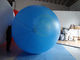 Durable Advertising Helium Zeppelin , Blue Waterproof Inflatable Blimps factory