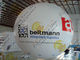 Bespoke Helium Inflatable Advertising Balloon , 0.18mm PVC Sealed Inflatable Sphere