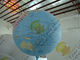 Reusable 2.5m Inflatable Earth Ball Fire Retardant UV Protected Printing