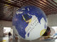 Reusable 2.5m Inflatable Earth Ball Fire Retardant UV Protected Printing factory