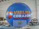 Large Tarpaulin Blow Up Advertising Helium Balloons Custom Logo