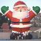 Advertising Custom Durable  Shaped Balloons , Inflatable Large Santa Claus For Christmas Celebration,CHR-1 factory
