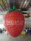 Red 3m Height Strawberry Shaped Balloons With Digital Printing For Promotion factory