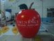 6ft High Apple Fruit Shaped Balloons For Exhibition Display , Inflatable Hanging Balloon