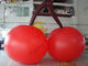 Red PVC 3m High Cherry Shaped Balloons For Trade Fair Display factory