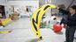 1.2m long Fruit Shaped Balloons , Digital Printing Inflatable Banana factory