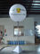 Two Sides 1.5m Inflatable Lighting Balloon Digital Printing For Event factory