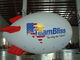 Fireproof 0.18mm Helium PVC Inflatable Zeppelin Airships with  for Celebration Day, Special Events